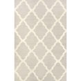 thumbnail image 1 of Nuloom 3'6 x 5'6 Tapis en Treillis Marrakech Accroché à la Main en Beige, 1 of 5