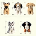 thumbnail image 2 of Gqtwoy Realistic Dog Plushie Toy Lifelike Lying Down Puppy Stuffed Animal, Super Soft Cuddly Home Decor Gift for Dog Lovers, Perfect Companion for Relaxation and Comfort, High-Quality Simulation Pet, 2 of 7