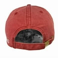 thumbnail image 3 of Traditional Craft Ireland Red Guinness Harp Washed Baseball Cap for Men, 3 of 3