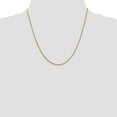 thumbnail image 2 of 14k Yellow Gold 20 Inch 1.6mm Round Link Cable Chain Necklace Pendant Charm, 2 of 9