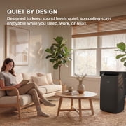 TCL 8,000 BTU Smart Portable Air Conditioner (Black) - 3-in-1 Cooling, Fan & Dehumidifier, Auto Swing, Matter-Enabled, Quiet Operation, Sleep & Auto Modes, Compact Window Fit 20”-59” - W8P95-B5
