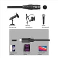 thumbnail image 3 of 3X XLR A USB C USB C A XLR para Teléfono A Micrófono Cable XLR A USB para Tableta, Computadora Portátil Dispositivos Tipo C (6 Pies), 3 of 6