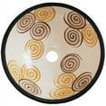 thumbnail image 2 of Parana Fango Brown Ceramic Vessel Sink, 2 of 2