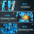 thumbnail image 2 of QOQ Sci-Fi Mecha Robot Building Block Set - A mechanical battle armor with weapons, Gift for Mech Fans, Collectible Display(637 Pcs), 2 of 7