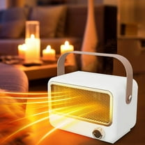ZFYXGS Mini Portable Electric Space Heater Energy Efficient Thermostats for Home Small Room Inside Indoor Clearance