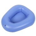 thumbnail image 2 of Bed Pans, Air Bedpan, Large Capacity Portable Practical Come With Inflator, For Elderly Females Patient Bedridden Blue, 2 of 8