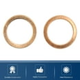 thumbnail image 5 of 14mm Inner Dia Copper Flat Washers Car Engine Sealing Gaskets Rings 30pcs, 5 of 5