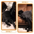 thumbnail image 4 of KAKOWELY Araña gigante de peluche, animal de peluche, juguete de araña, juguete de dibujos animados, juguete de peluche, juguete de araña, 4 of 5