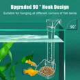 thumbnail image 4 of Tube d'Alimentation pour Aquarium Plat d'Alimentation Point Fixe Alimentation Crevettes Anneau Bol, Facile à Utiliser, 4 of 7