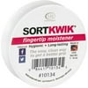 3Unit LEE Sortkwik 1-3/4 oz Fingertip Moistener, White - Stainingless, Odorless, Non-toxic, Non-slip