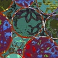 thumbnail image 2 of Mountain, Ricki 15x15 Gold Ornate Wood Framed with Double Matting Museum Art Print Titled - B-Jeweled Deco II, 2 of 4