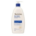 thumbnail image 1 of Aveeno Skin Relief Moisturizing Lotion, Shea Butter, Dimethicone, Triple Oat, Itchy, Dry Skin Body Moisturizer, Fragrance Free, 532mL, 1 of 6