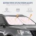thumbnail image 4 of Haiem Cartoon Rabbit Car Windshield Sun Shade (2 Pieces) Foldable Windshield Sun Shade Car Accessories for Truck SUV Pickup-Small, 4 of 7