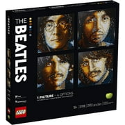 LEGO Art The Beatles 31198 Collectible Creative Beatles Canvas Wall Art Building Toy (2,933 Pieces)