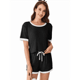 thumbnail image 2 of Traje de Corta con Bloques de Color Negro Talla S, 2 of 7