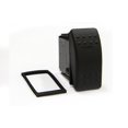 thumbnail image 2 of Sierra Marine Multi Purpose Switch RK19440-1 Contura II; 12 Volt; 20 Amp Max; Rocker; Illuminated; Black; With Neoprene Mounting Gasket; For Marine Applications, 2 of 2
