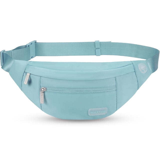 Bandolera grande Fanny Pack MAXTOP con 4 bolsillos con cremallera