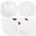 thumbnail image 3 of Unique Bargains 1 Pce Masque de Fête Lion Réutilisable Pâte Blanche, 3 of 5