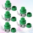 thumbnail image 4 of MasteelfCA 5pcs 1/2 Inch Car Wash Connector Tap Connectors Garden Hose Faucet Plastic Quick Connector (Green), 4 of 8