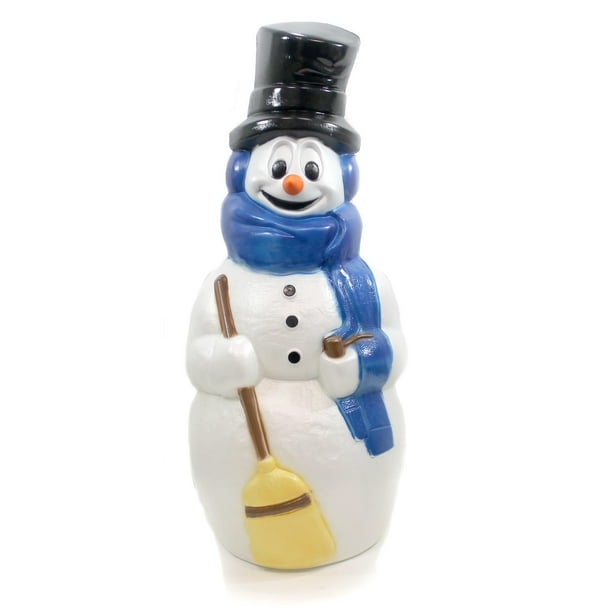 General Foam C5780AC Painted Blow Mold Snowman, 40"