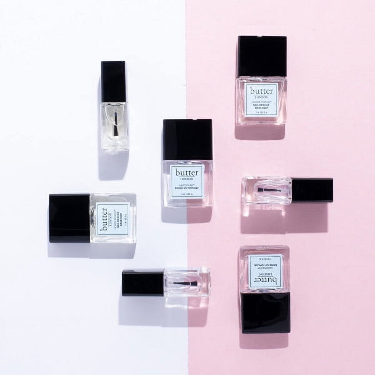 butter LONDON Horse Power Nail Rescue Strengthener Basecoat Nail Polish, 0.4 fl oz