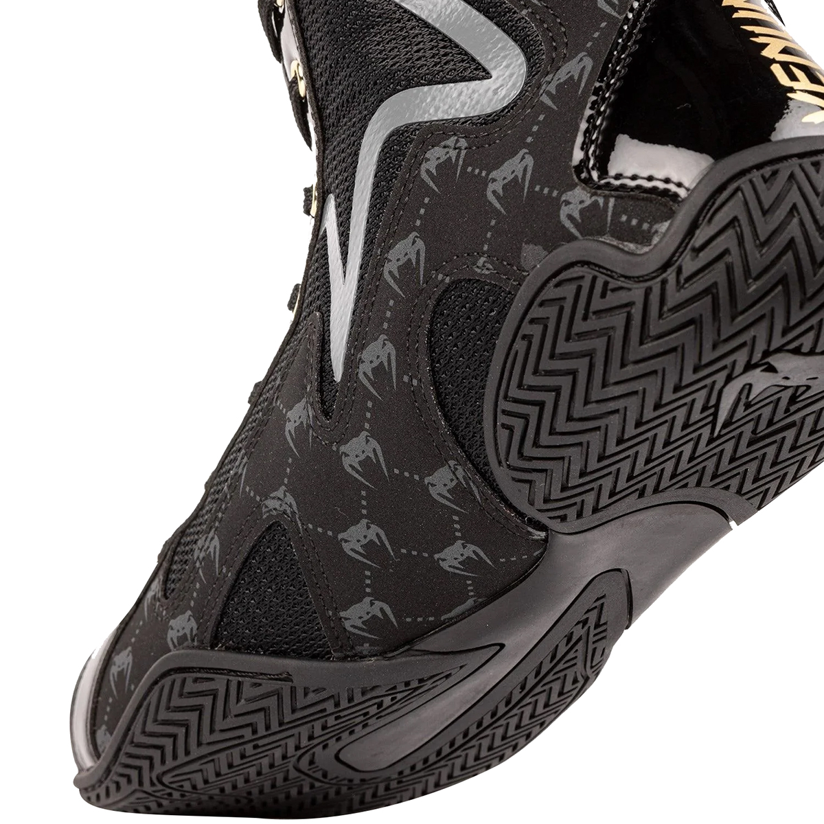 Venum Elite Evo Monogram Boxing Shoes - 6 - Black - image 5 of 6