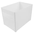 thumbnail image 3 of OULII 1Pcs White Rectangular Storage Bin for Kitchen and Pantry Organizer, 3 of 7