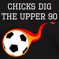thumbnail image 3 of CafePress - Chicks Dig The Upper 90 T Shirt - Men's Classic Graphic Cotton T-Shirt, 3 of 4