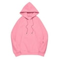 thumbnail image 5 of Luowei Women'S Winter Thermal Hoodies, Pink Soft Pullover Hoodies, Womens Oversized Hoodies Winter Cotton Sweatshirts Pullover 2024 Fashion Tops Trendy Outfits, 4XL, 5 of 5