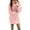 Pink, variant on Arlun Women's Turtleneck Oversize Midi Pullover Sweater Dresses Solid Color Loose Fit Ribbing Knit Knee Length Dress Long Sleeve Simple Basic Fall Winter Clothes 2025 White S