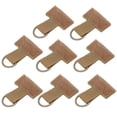 thumbnail image 2 of D  Nylon Webbing Buckle, Khaki D  Backpack Nylon Webbing 8pcs D   for Outdoor Camping, 2 of 8
