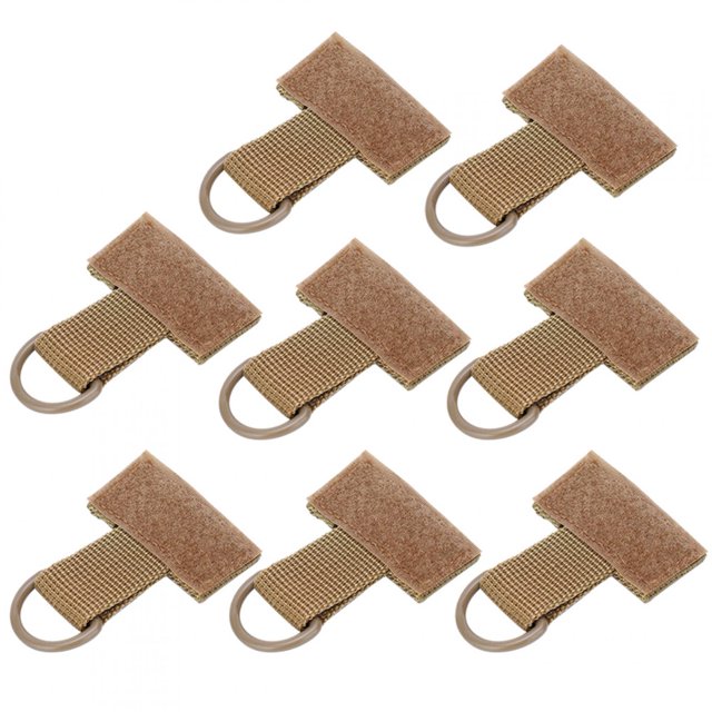Hebilla de correas para mochila, 8 piezas Mochila para acampar al aire libre Hebilla de correas para mochila al aire libre Hebilla de correas de nailon Diseño de última generación