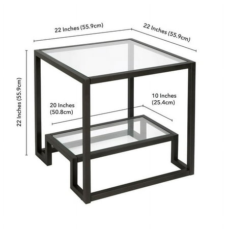 Camden&Wells - Athena Side Table - Blackened Bronze