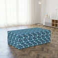 thumbnail image 3 of Nautical Foldable Mattress, Underwater Marine Mammals, 78.7" x 47.2", Olive Green Ruby, by Ambesonne, 3 of 6