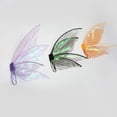 thumbnail image 4 of Jumpingount Mariposa mágica con efecto degradado para accesorios de fiesta y festival, accesorios para actuaciones de baile de disfraces Disfraces de disfraces violeta, 4 of 6