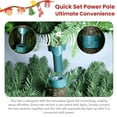 thumbnail image 2 of 7FT Prelit Christmas Tree with 340 RGB LED Lights & Easy Power Setup, 2126 PE/PVC Tips, 50 Functions - Multicolor Artificial Holiday Tree for Home, Party, or Living Room Decor, 2 of 13
