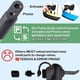 thumbnail image 3 of Mini Bike Pump Portable Frame Pump Fits Presta & Schrader, Mini Bike Tire Pump for Bmx Mountain Bike High Pressure 100 Psi / 7 Bar, Includes Ball Pump, 3 of 5