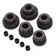 thumbnail image 4 of 48DP Motor Gear, Perfect Fit RC Motor Pinion Gear 5PCS Steel with Machine Meter Screw for 1/10 Climbing Car, 4 of 7