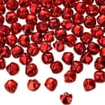 thumbnail image 6 of Sardfxul Christmas Bells 36 Pieces White Red Jingle Bells Small Colorful Craft Bells, 6 of 7