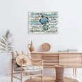 thumbnail image 3 of Ocean Turtle Canvas Wall Art Decor Life Lessons Sea Turtle Canvas Prints Bthroom Artwork For Wall Framed Teal Inspirational Quotes Wall Decor Bedroom Living Room Home Art Funny Gift 12x16 Inch, 3 of 6