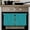 Blue Green, variant on Black Kitchen Towels Set of 4, Water Absorbent Dish Towel, Pure Black Decorative Hand Towels - Quick Drying Cloth for Cooking Baking, 18x28 Inch