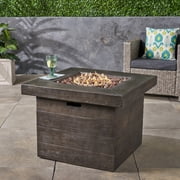 Tabitha Brown Magnesium Oxide Square Gas Fire Pit