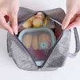thumbnail image 4 of Bolsa de almuerzo con aislamiento para mujeres o hombres, lonchera impermeable y reutilizable, 4 of 5