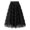 Black, variant on Sngxgn Women's Basic Versatile Stretchy Flared Casual Midi Skater Skirt(Pink,One Size)