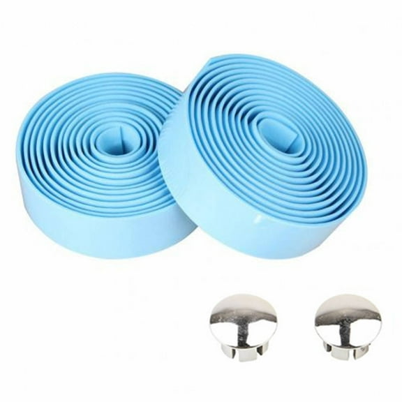 FACEGA Road Bike Handlebar,Long-Ride Comfort Bike Bar Tape,Stable Wet Ride Road Bike Handlebar Tape,Light Blue