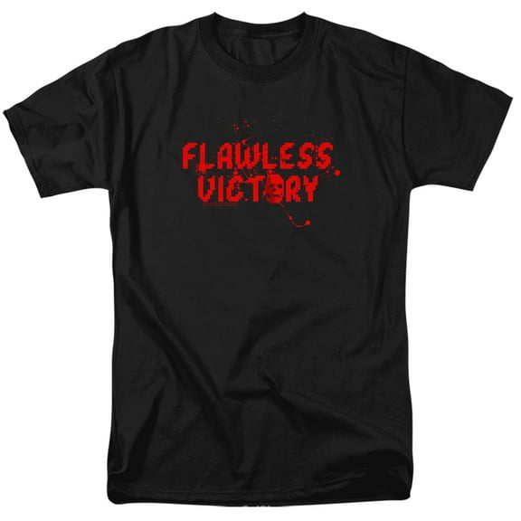 Mortal Kombat Klassic Flawless Victory Unisex Adult T Shirt For Men And Women