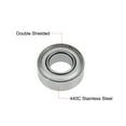 thumbnail image 2 of Unique Bargains SR188ZZ Stainless Steel Ball Bearing 1/4"x1/2"x3/16" Double Shielded R188ZZ Z2 Lever Bearing 2pcs, 2 of 4