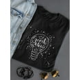 thumbnail image 3 of Good Idea Lightbulb T-Shirt Women -Image by Shutterstock, Female XX-Large, 3 of 4
