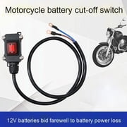 Motorcycle Battery Disconnect Switchs Waterproof Switchs 24VDC