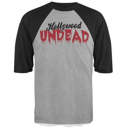 Hollywood Undead - Bloody Logo Raglan (Best Of Hollywood Undead)